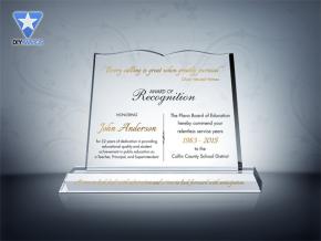 Special Teacher Recognition Plaque