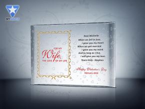Crystal Love Plaque For Her