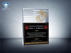 Marine Corps Service Plaque