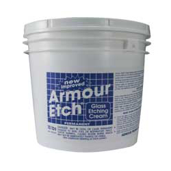 5 gal Pail Armour Etch Glass Etching Cream - Armour Products.com -  Wholesale Glass Etching Supplies